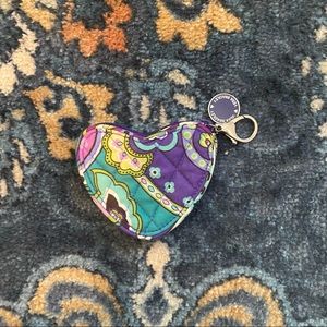 Heart Shaped Vera Bradley Coin Purse
